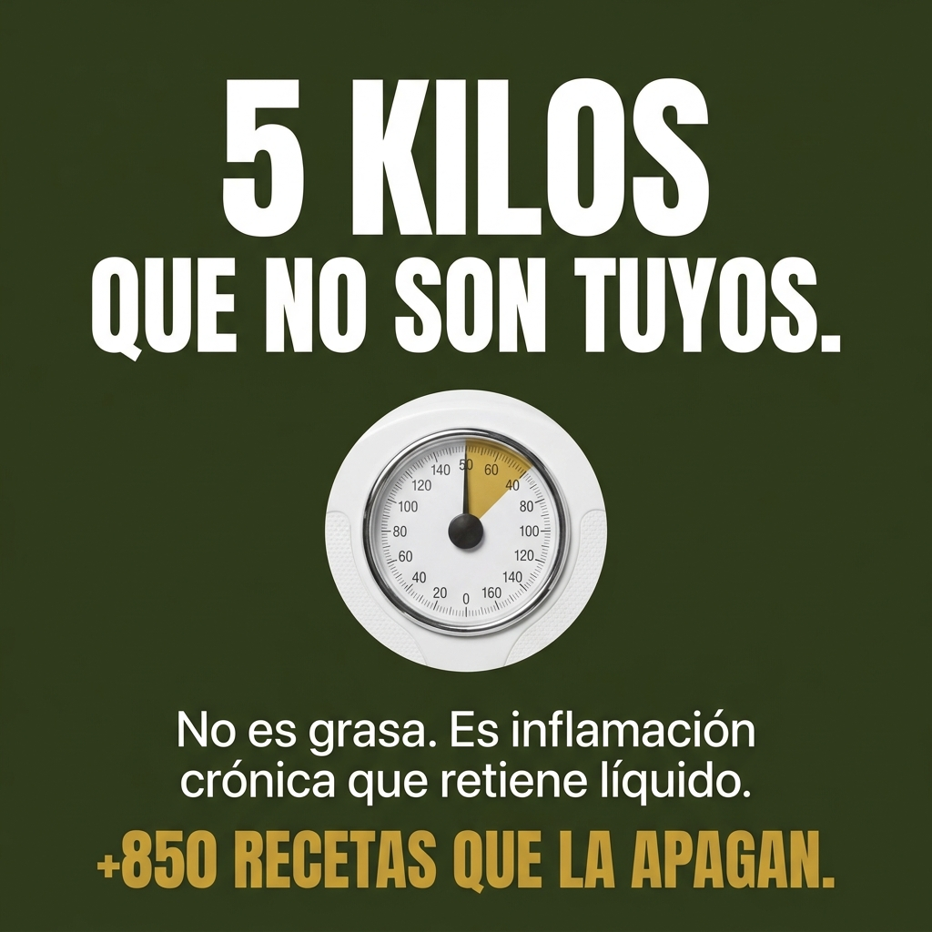 +850 Recetas Anti Inflamatorias - De Hinchada a Liviana