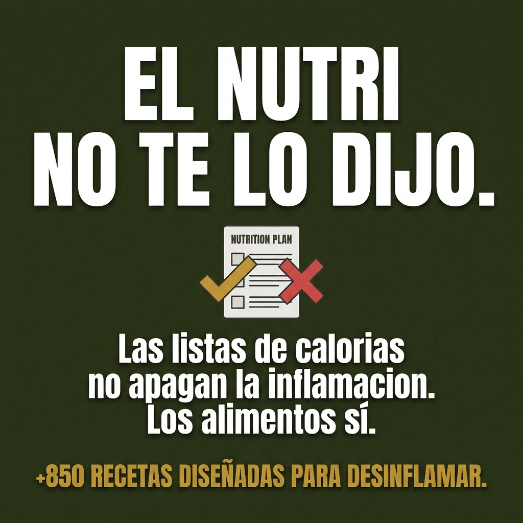 +850 Recetas Anti Inflamatorias - De Hinchada a Liviana