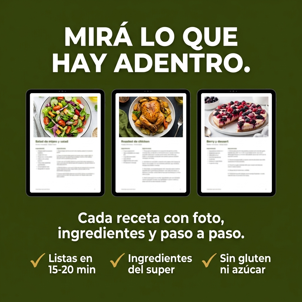 +850 Recetas Anti Inflamatorias - De Hinchada a Liviana